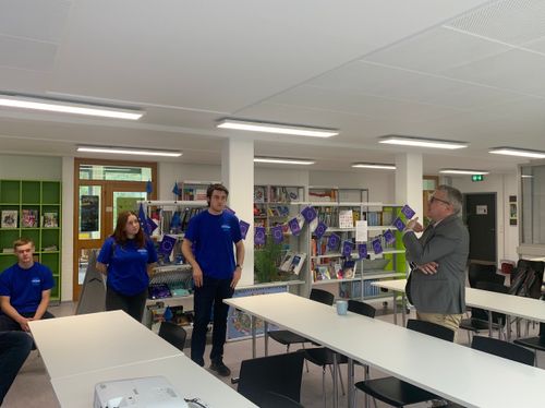 Zu Besuch beim Sophie-Hedwig-Gymnasium in Diez