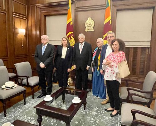 Mit der Südasien-Delegation in Sri Lanka