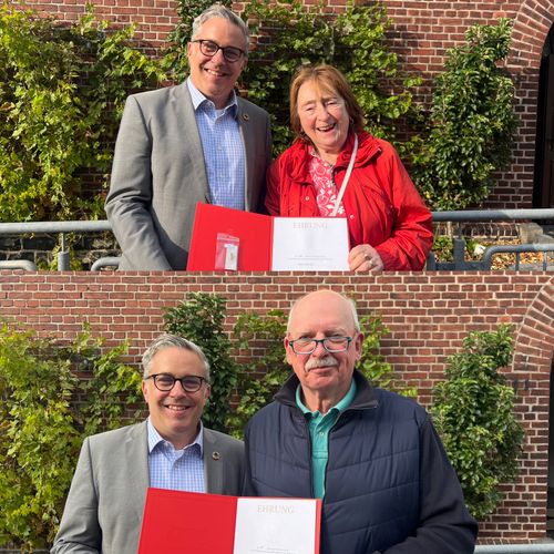 Ehrung für langjährige Mitglieder