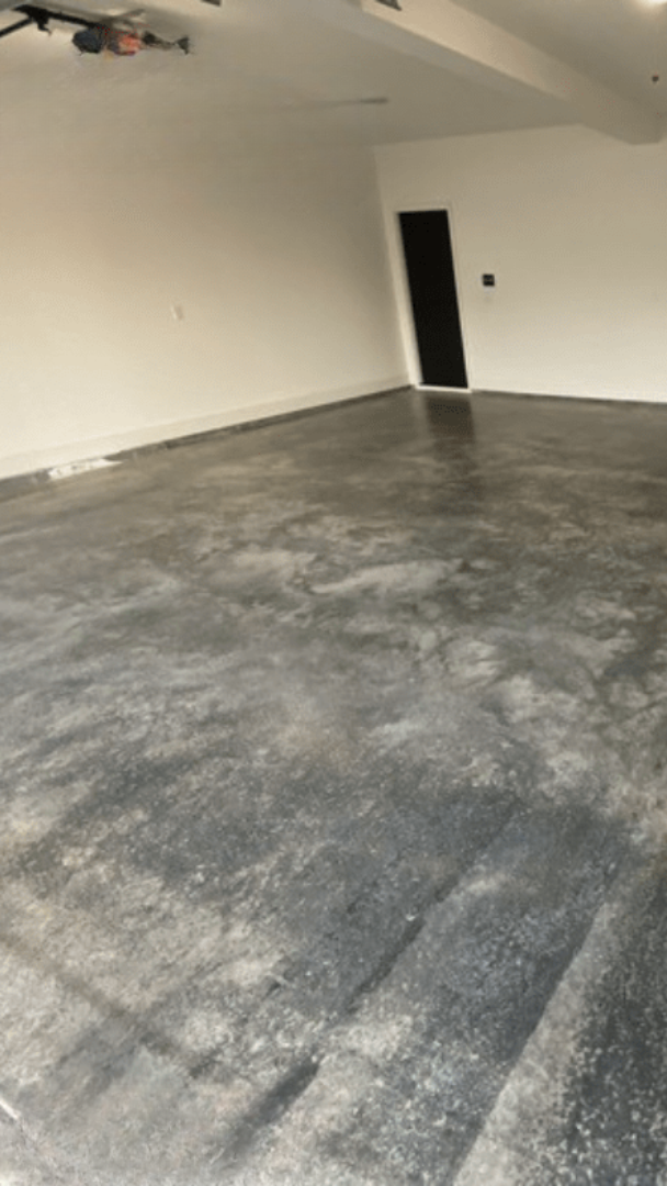 2-car garage before makeover