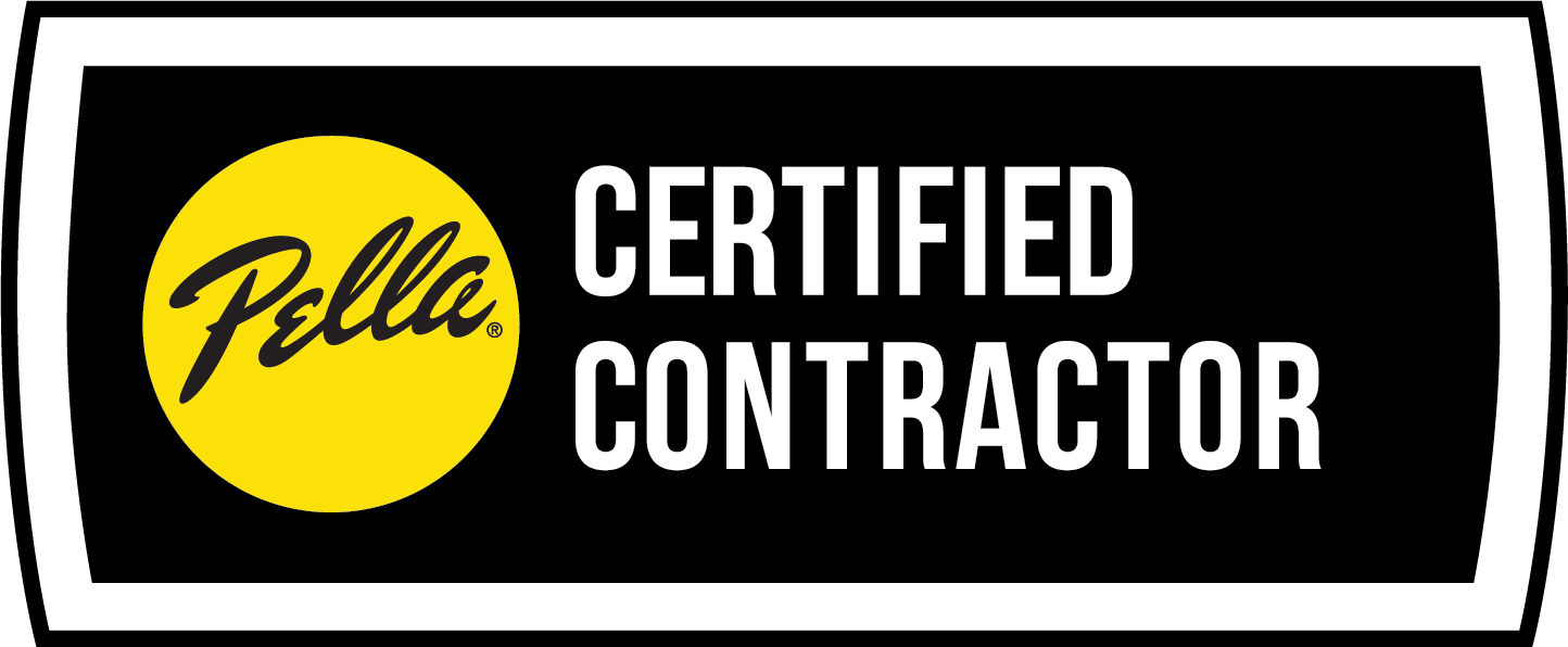 Official Pella Certified Contractor badge