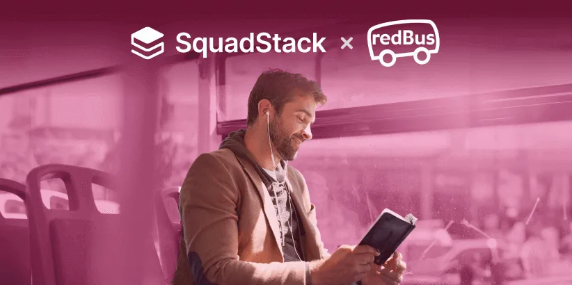 squadstack redbus- Conversational AI in Logistics & Transportation Services