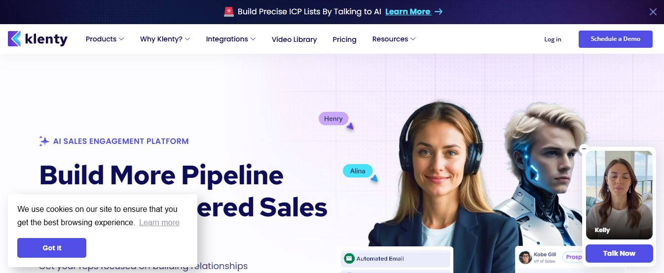 Top 12 AI-Based Lead Qualification Software- klenty