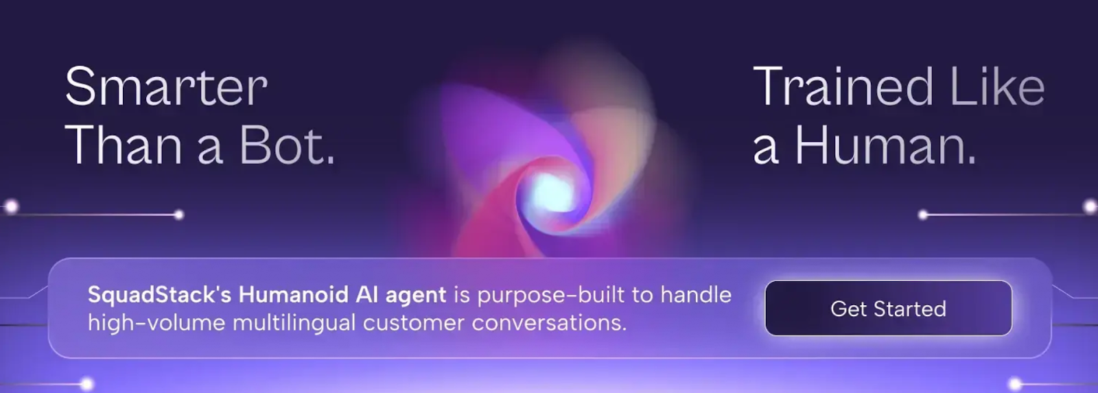 ai will replace call center agents CTA squadstack 