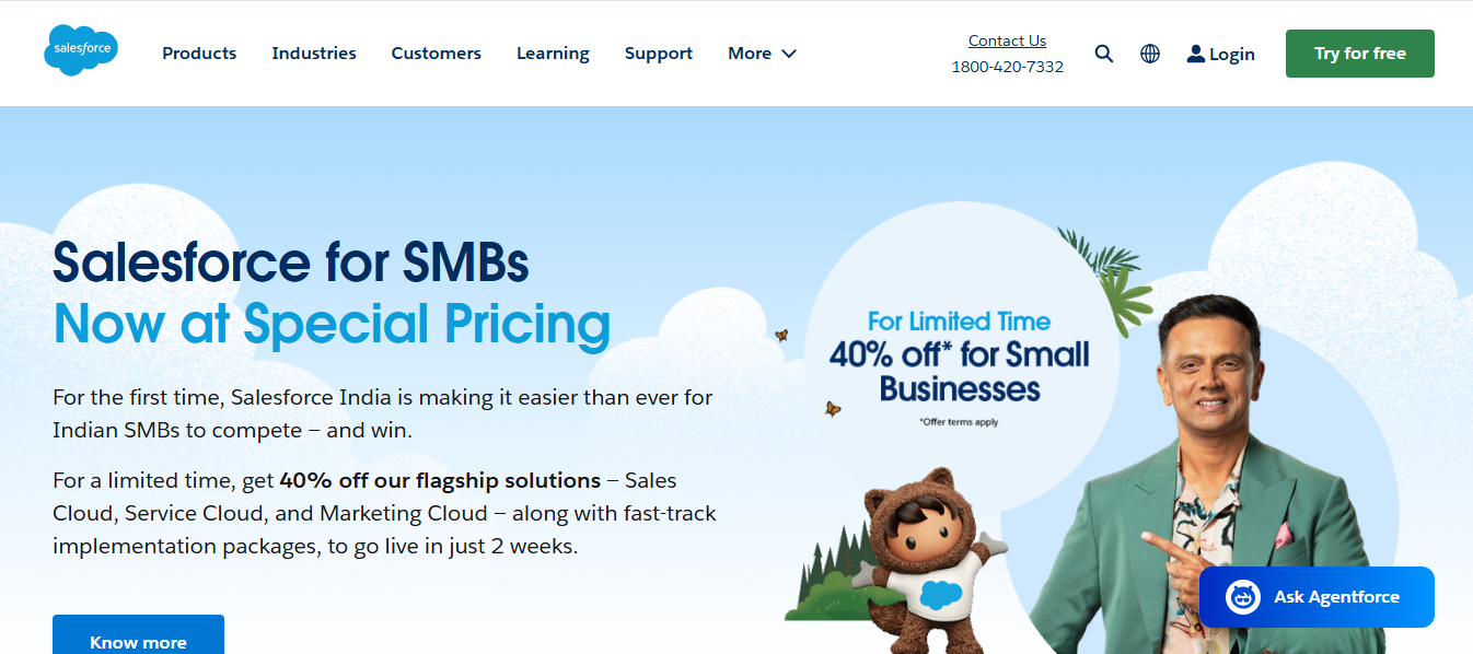 Top 12 AI-Based Lead Qualification Software- Salesforce