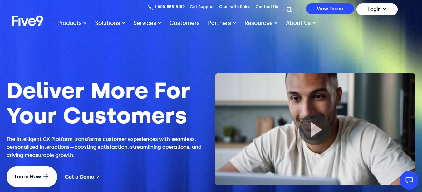 Five9 AI Call Center Software Solutions