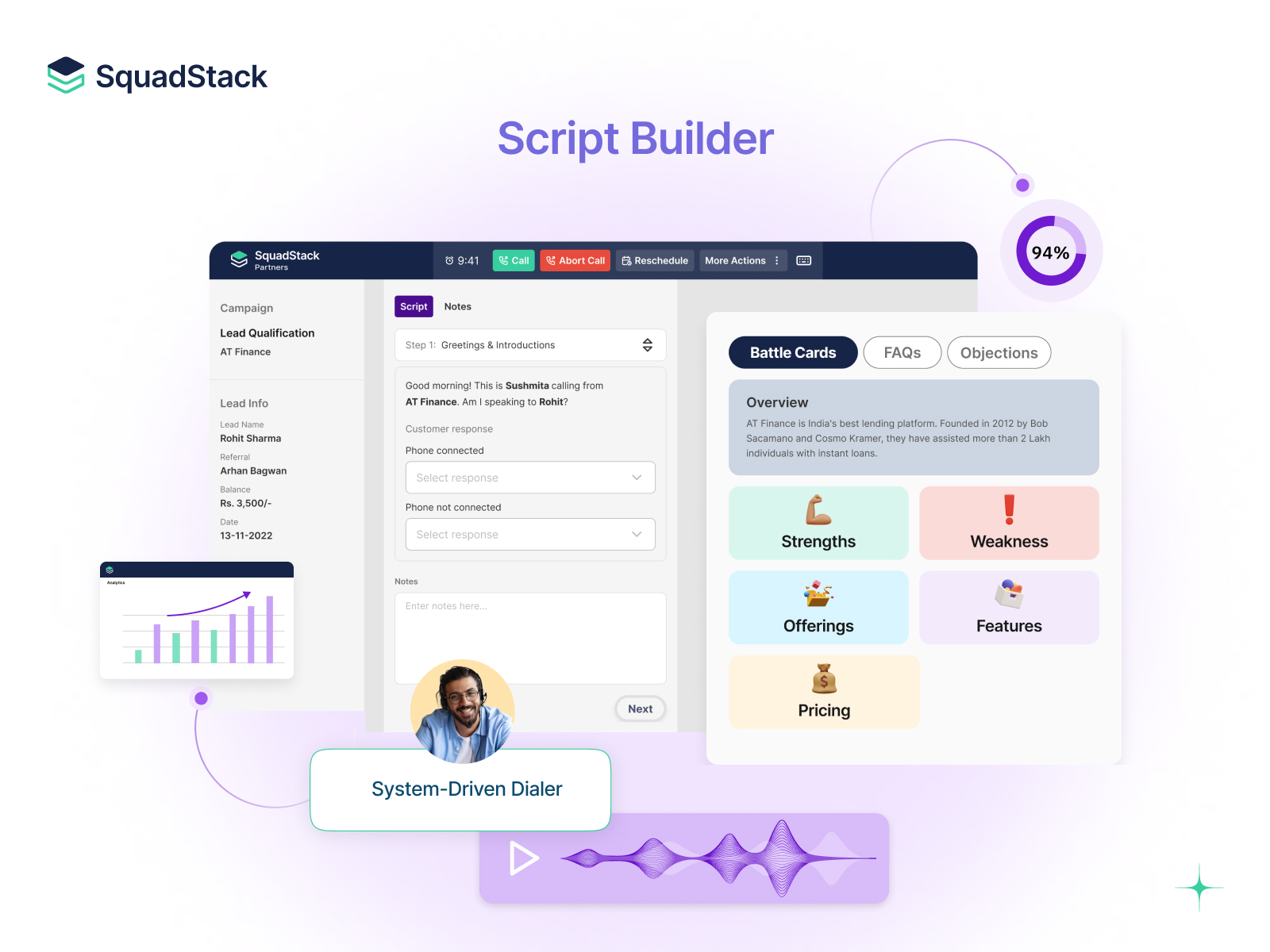 Utilize the Script Builder Call Center Phone System