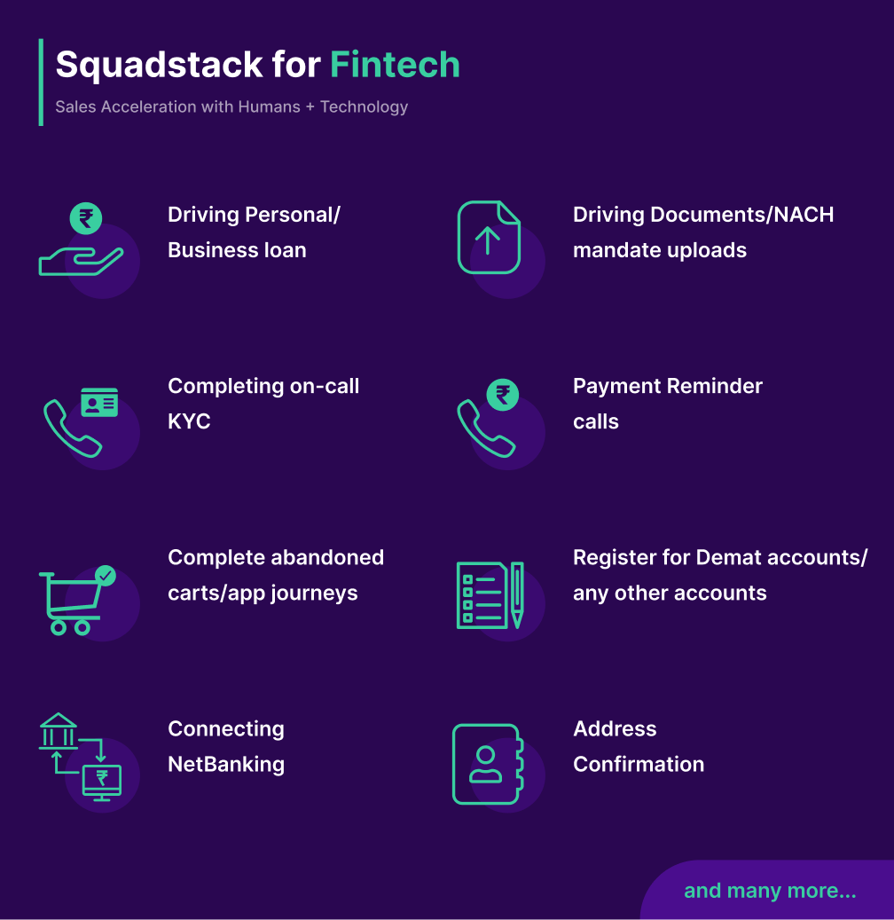 The Present: With Automation – How SquadStack Accelerates Sales for Fintech Companies