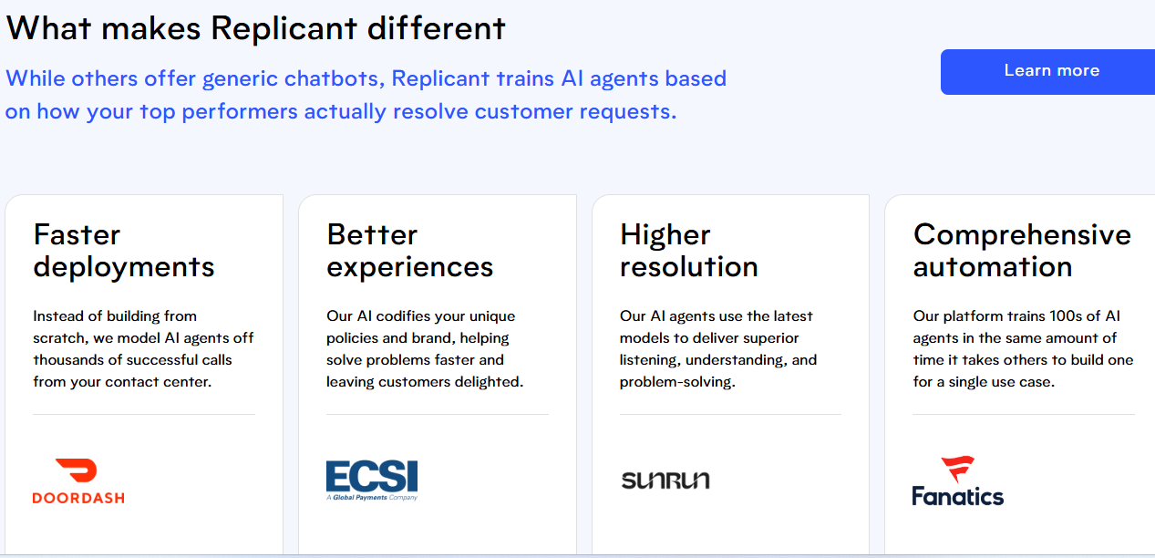 5. Replicant AI – 15 Best AI Call Sales Tools 2026 to Boost Revenue