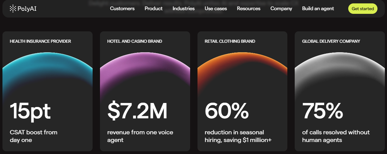 6. PolyAI – 15 Best AI Call Sales Tools 2026 to Boost Revenue