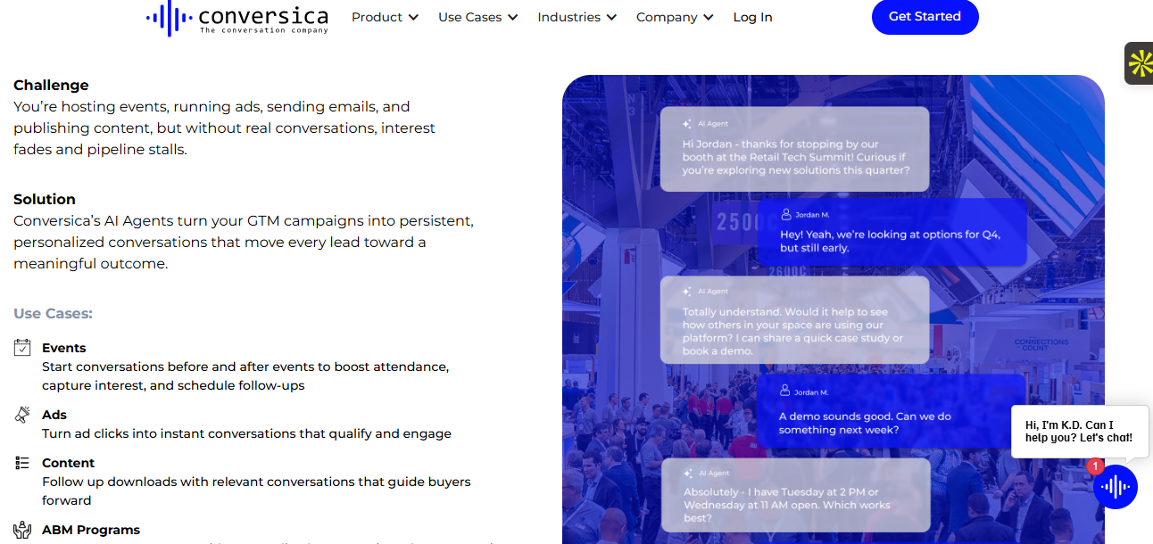 7. Conversica – 15 Best AI Call Sales Tools 2026 to Boost Revenue