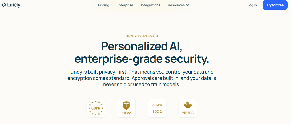 13. Lindy – 15 Best AI Call Sales Tools 2026 to Boost Revenue