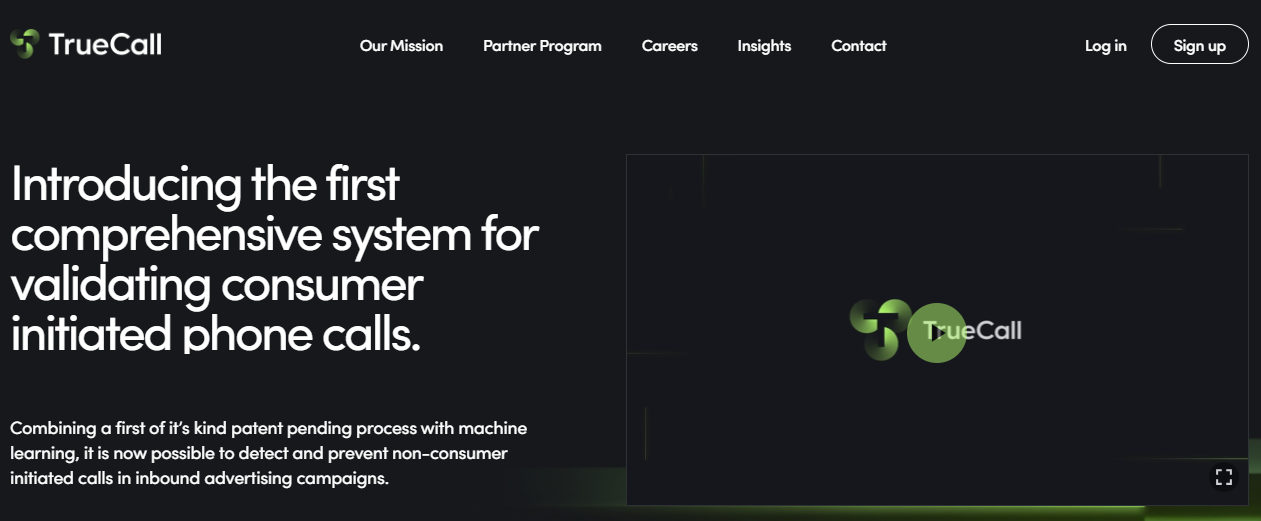 11. The TrueCall – 15 Best AI Call Sales Tools 2026 to Boost Revenue