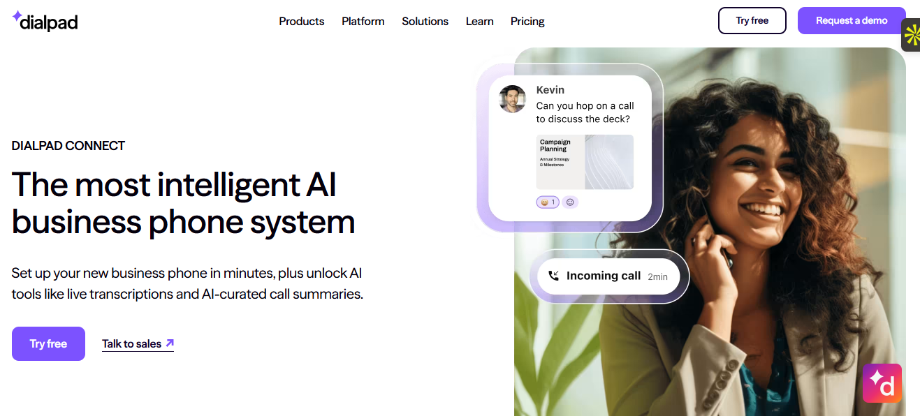 14. Dialpad AI Voice – 15 Best AI Call Sales Tools 2026 to Boost Revenue