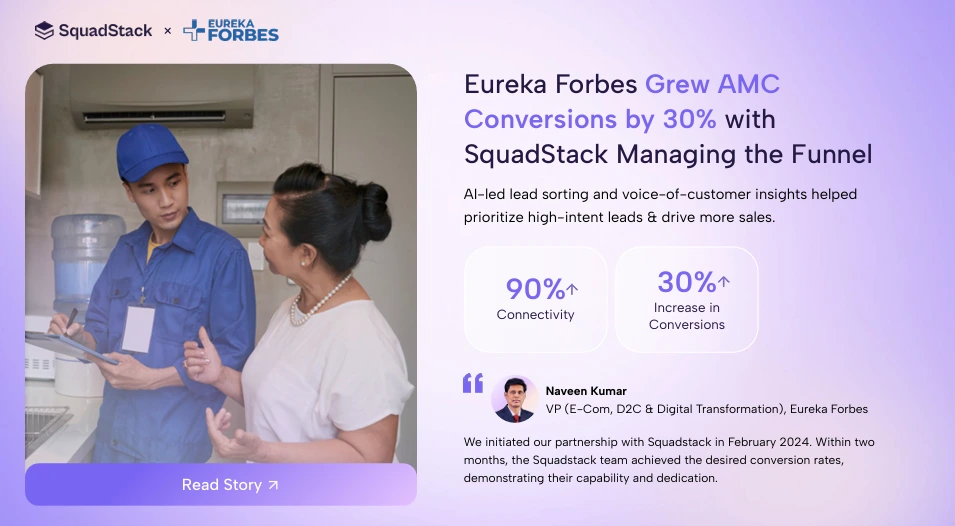 Eureka Forbes X Squadstack