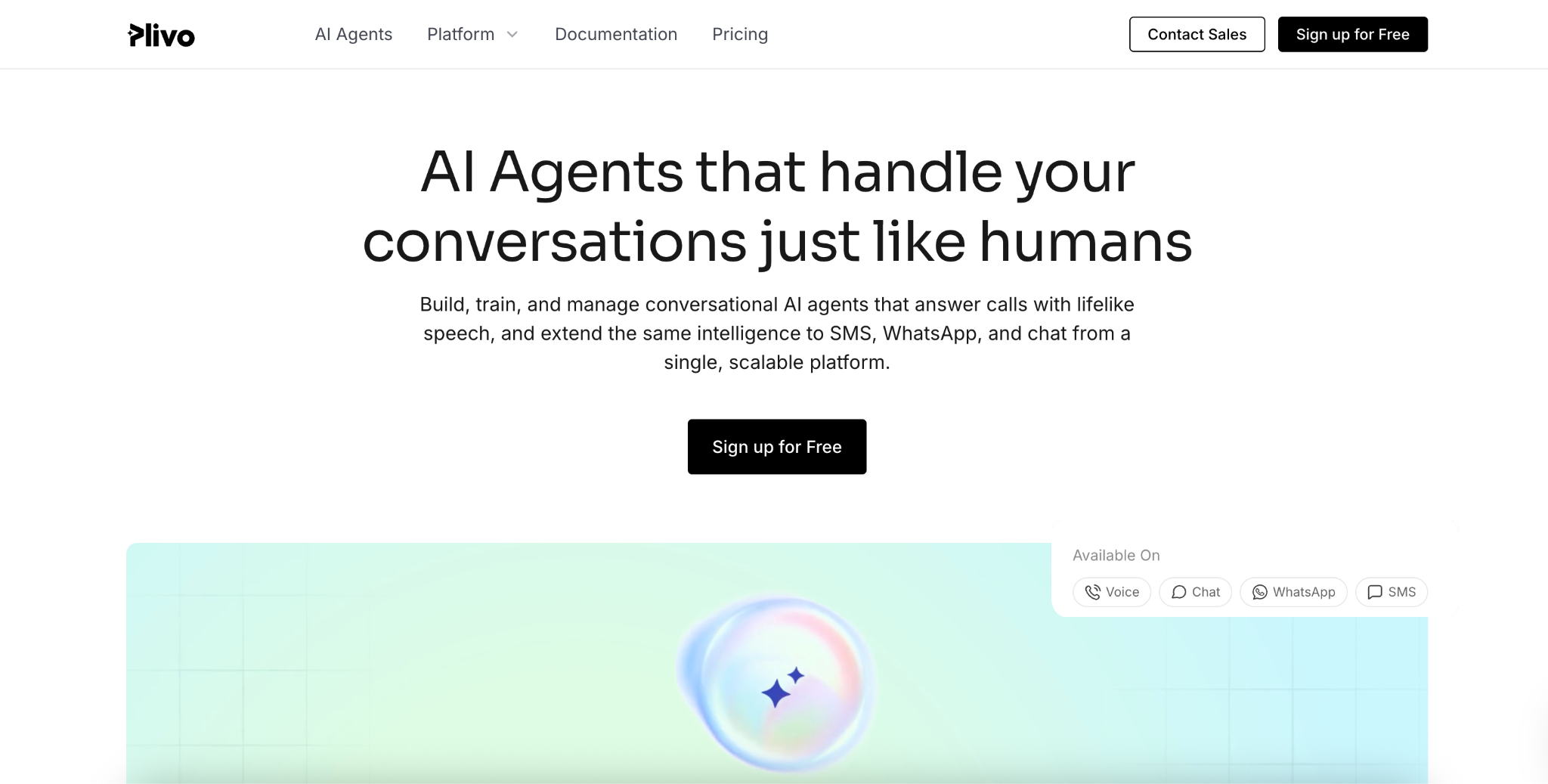 3. Plivo – AI Outbound AI Sales Agent by SquadStack AI | AI-Powered Sales Tool
