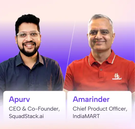 IndiaMART and SquadStack.ai teams behind the VANI agentic AI deployment