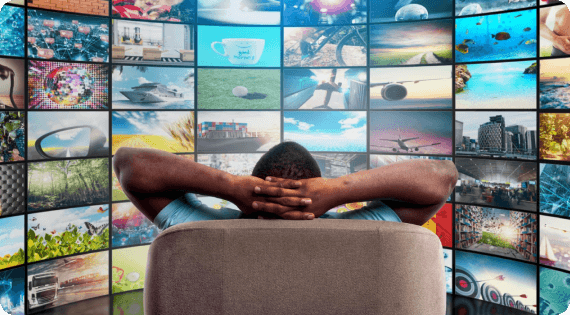 Viewer watching regional language content on the STAGE OTT app