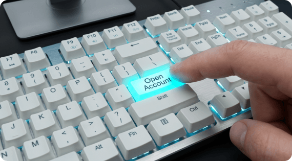 Investor opening a Demat account on the Upstox platform