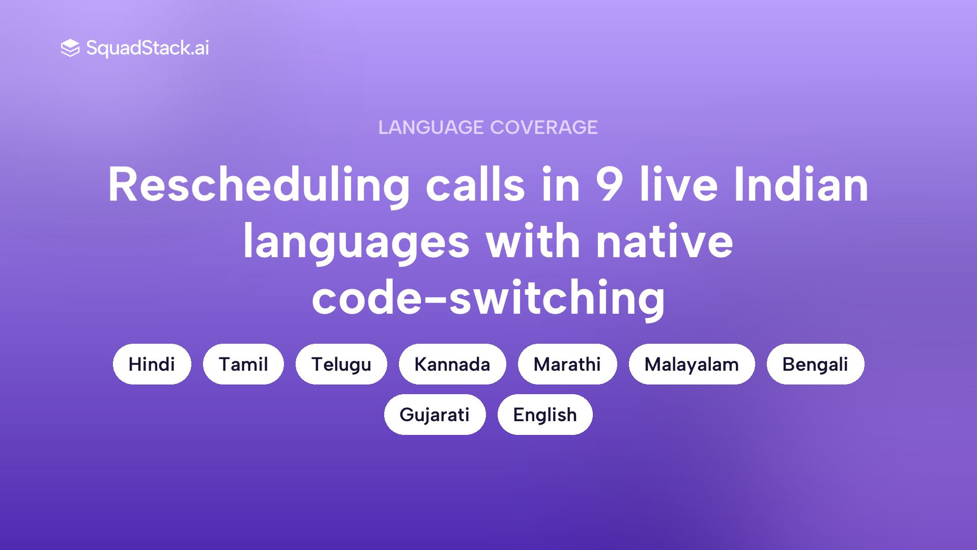 AI voice agent language support for Indian logistics and quick commerce rescheduling calls