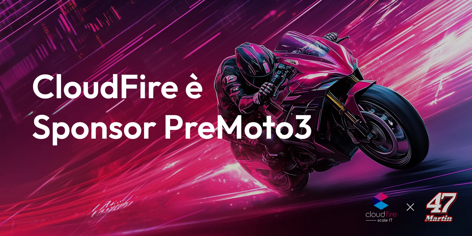 CloudFire è sponsor PreMoto3