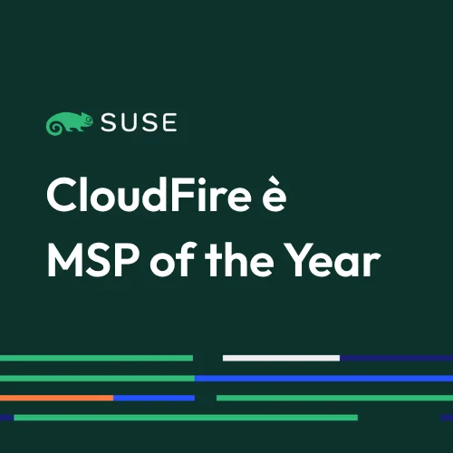 CloudFire recognised by SUSE as 'MSP of the Year' 2025