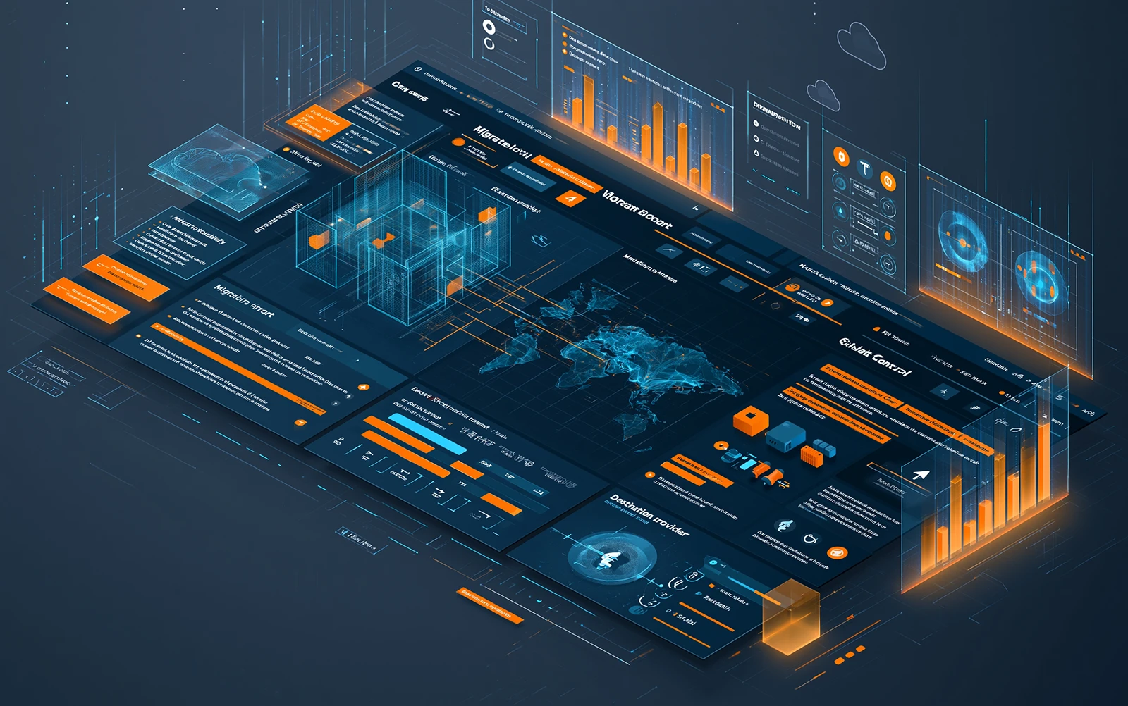 Dashboard e controllo gestione infrastruttura IT