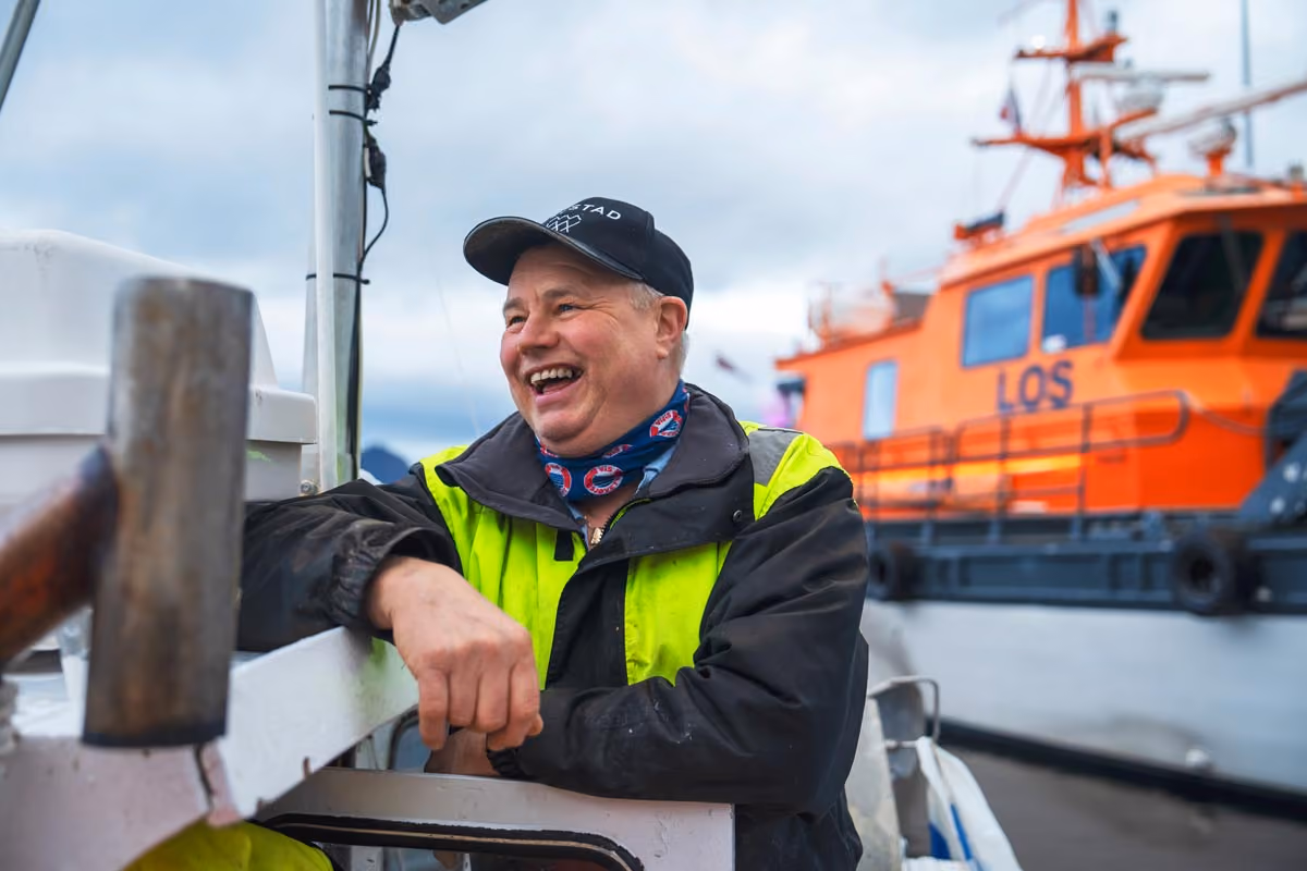 Kaisalg - fersk fisk over ripa