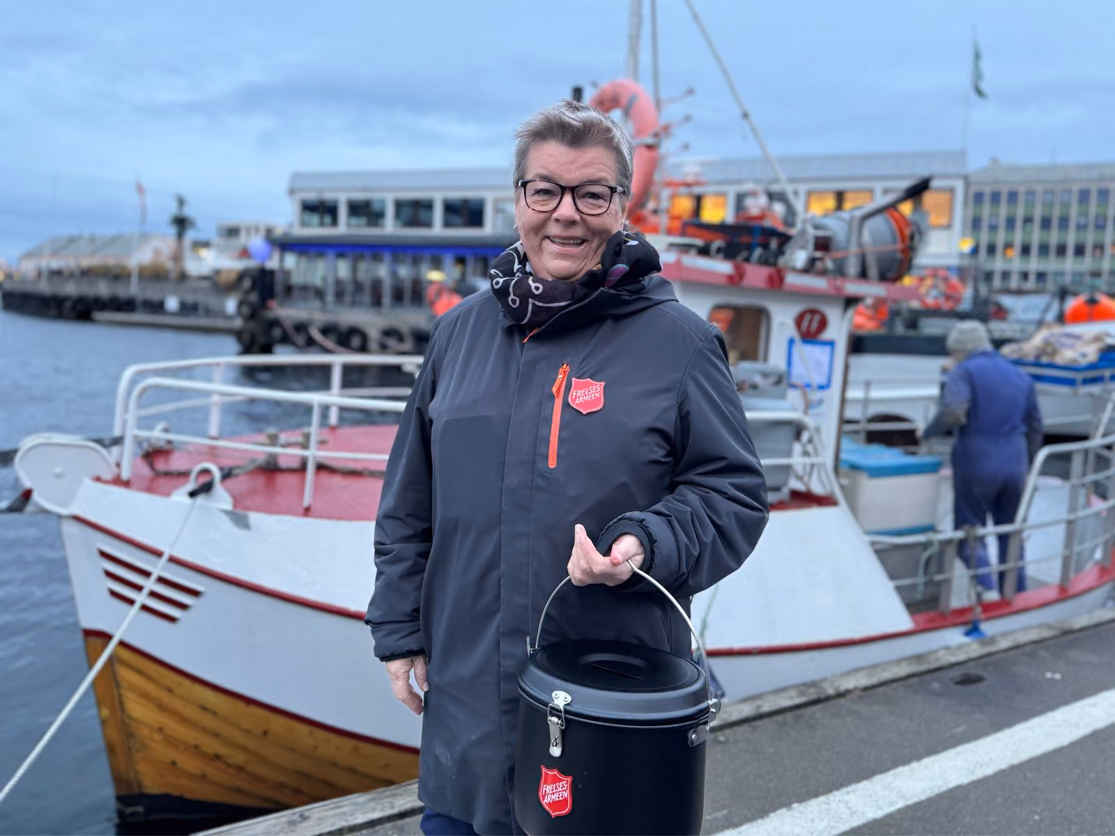 Britt Roald Nesvik, aktivitetsleder for Varmestuen i Ålesund.