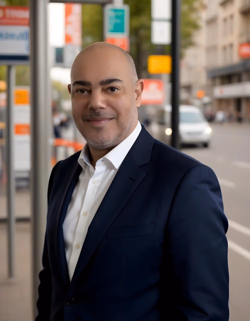 Portrait souriant de Jean-Manuel DuPont, mettant en avant une approche humaine et bienveillante du suivi psychologique et de l'hypnothérapie.