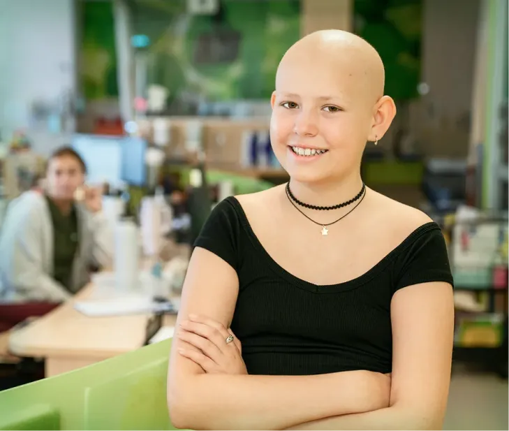 Portrait de Marie-Andrée et Charlotte, porte-parole du Fonds oncologie pédiatrique