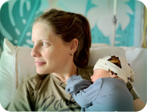 Portrait de Camille, maman de Charles