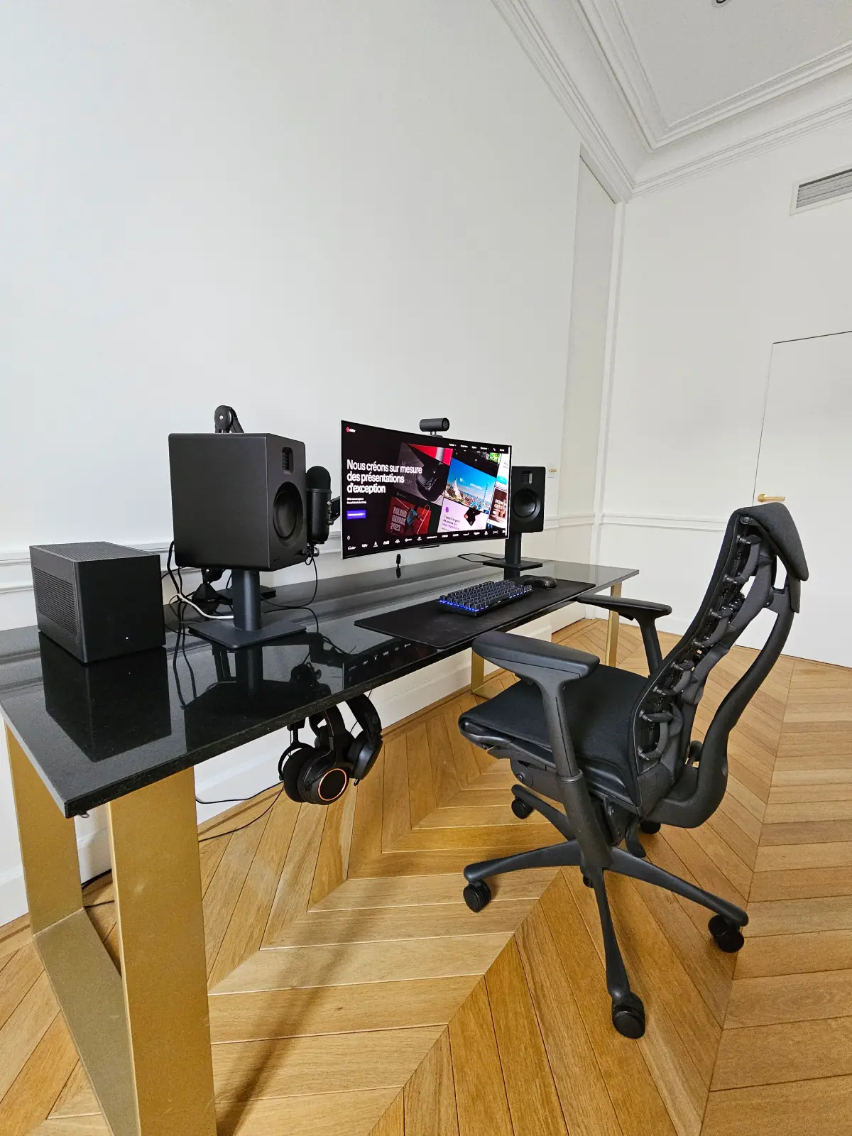 Poste télétravail de Slidor