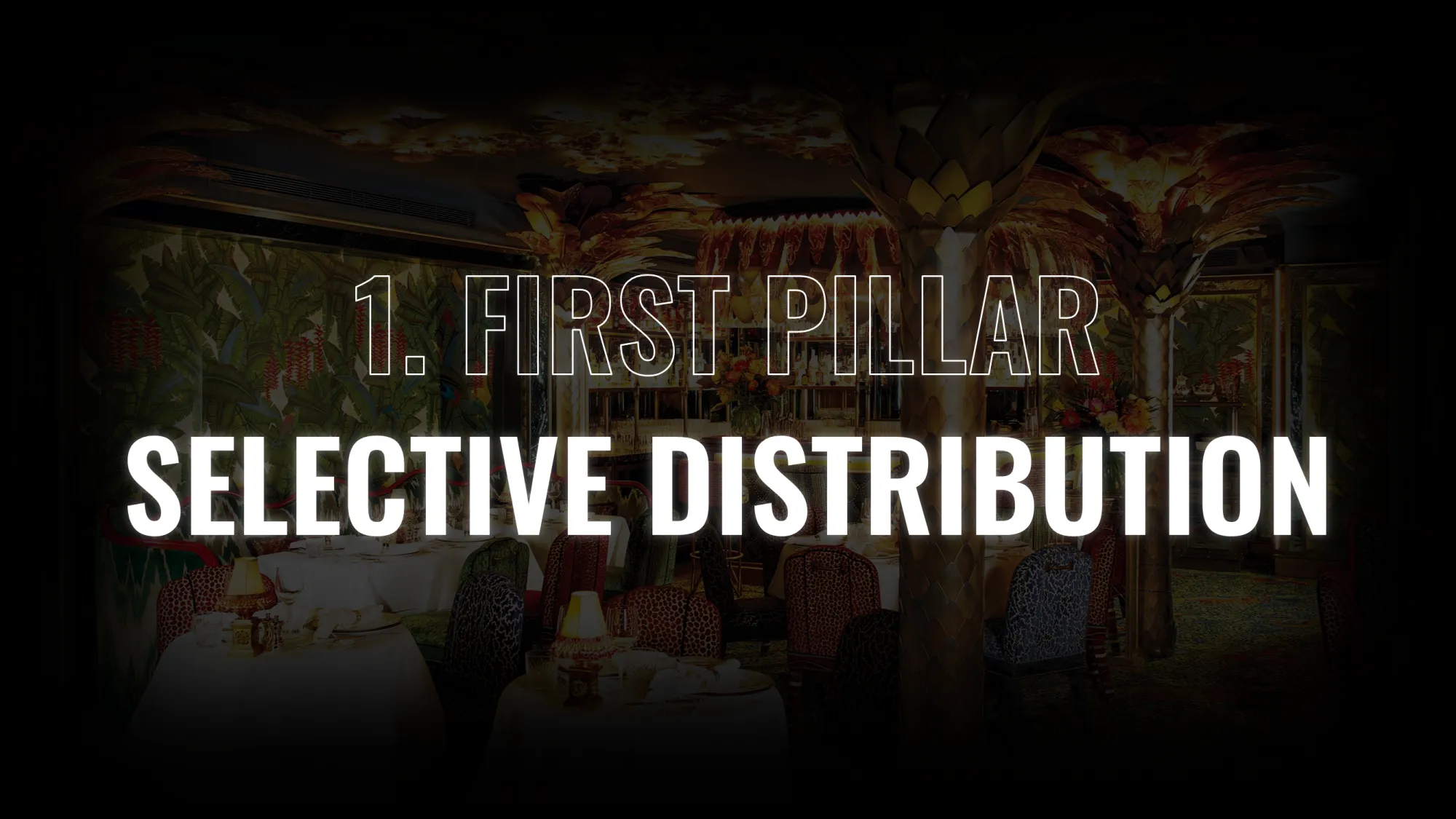 Présentation corporate réalisée pour Dom Pérignon par Slidor