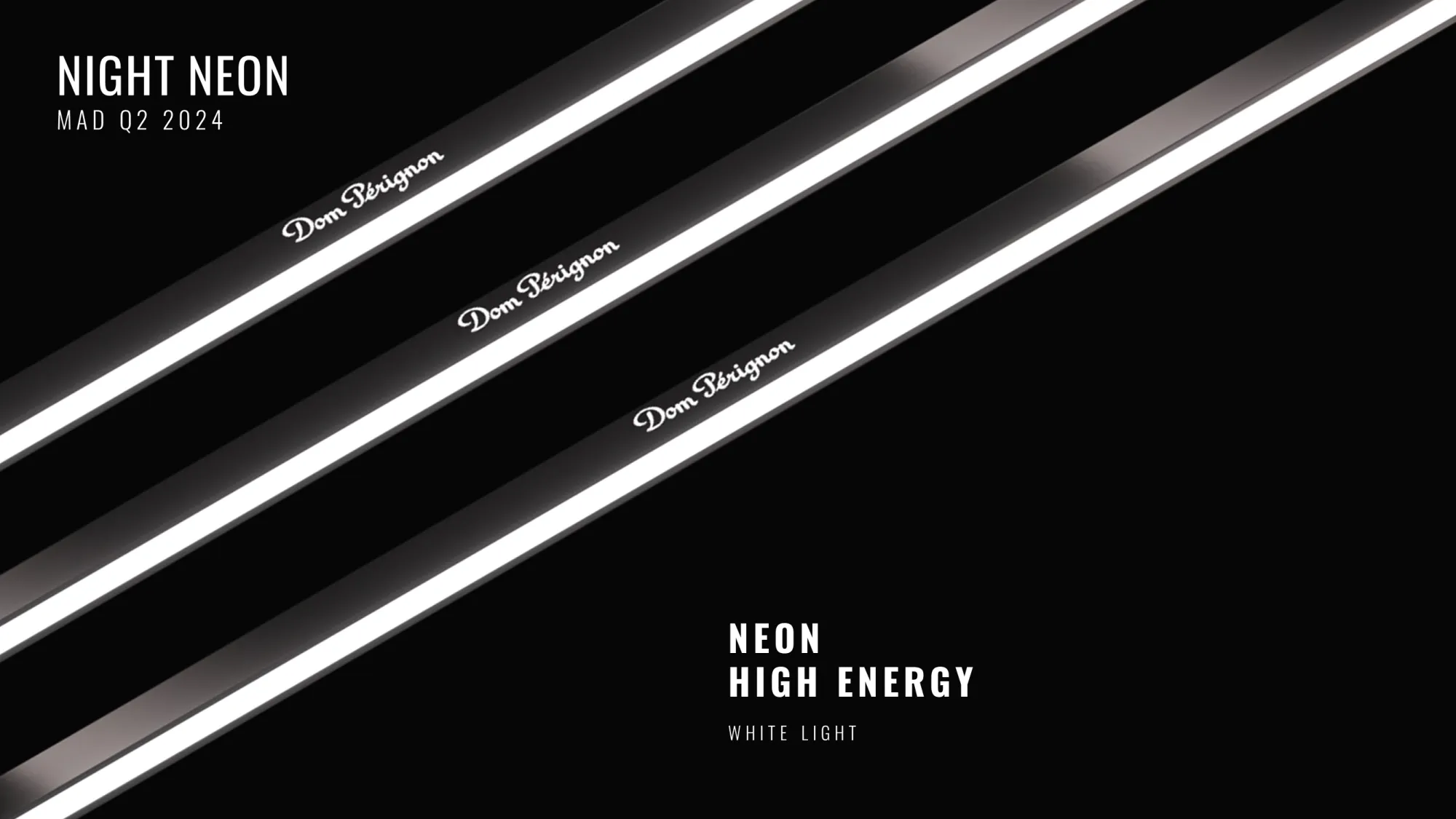 Présentation corporate réalisée pour Dom Pérignon par Slidor