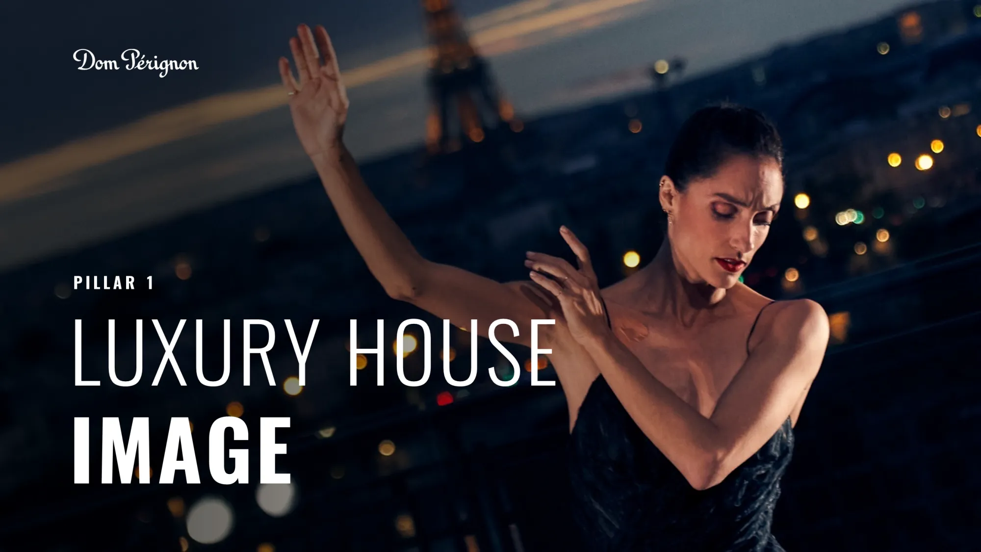 Présentation corporate réalisée pour Dom Pérignon par Slidor