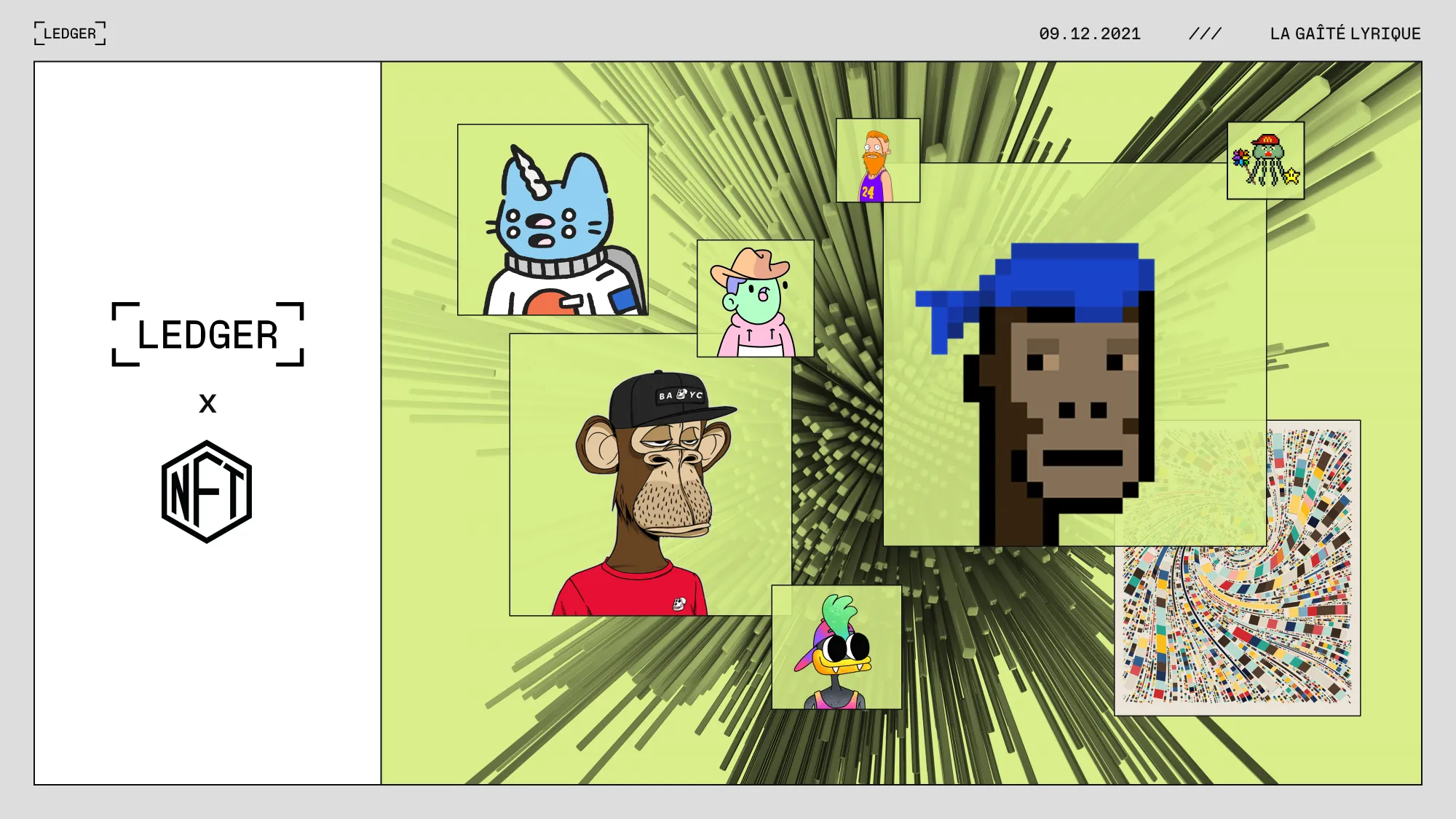 Présentation évènementielle réalisée pour Ledger par Slidor