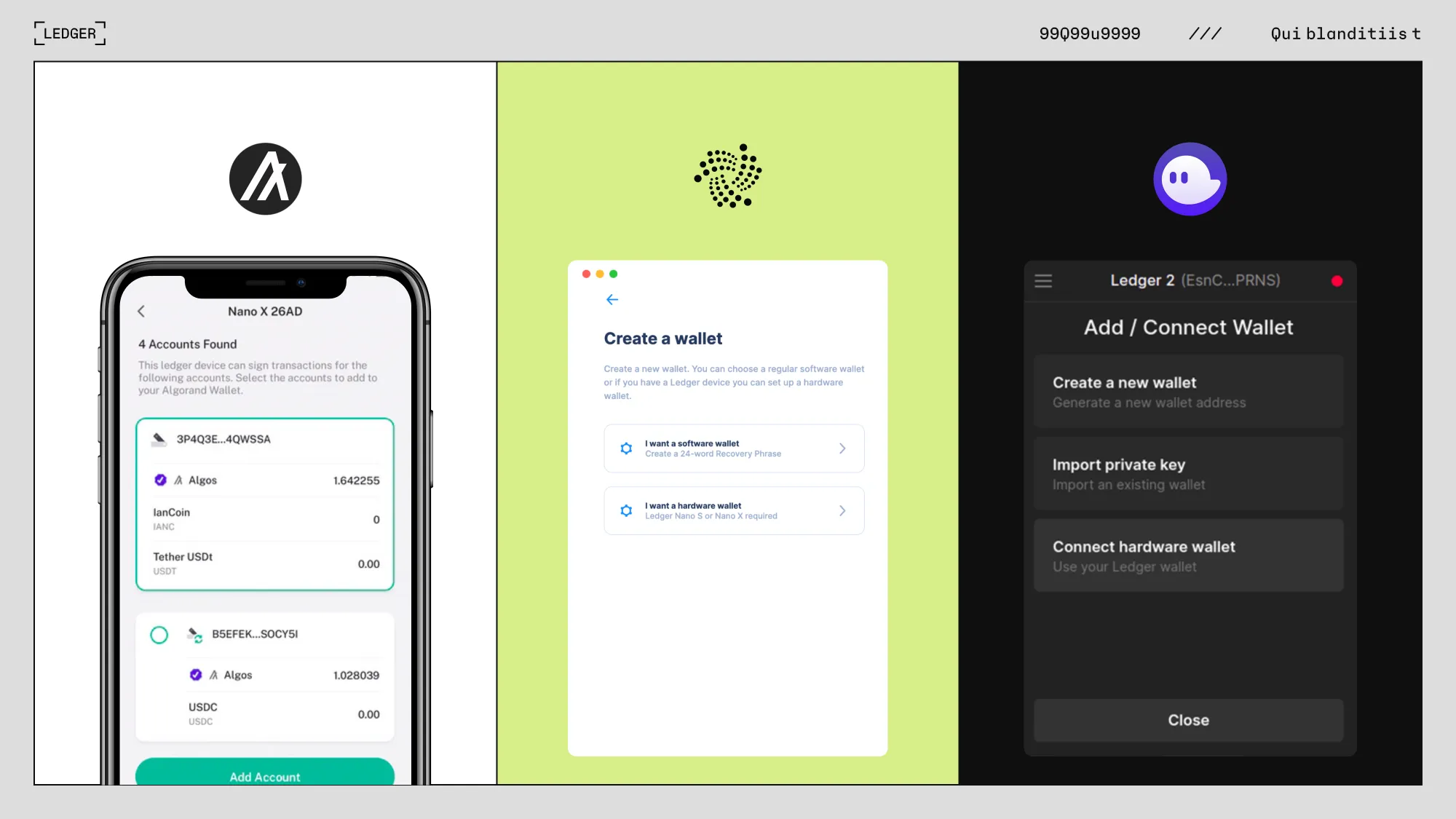 Présentation évènementielle réalisée pour Ledger par Slidor