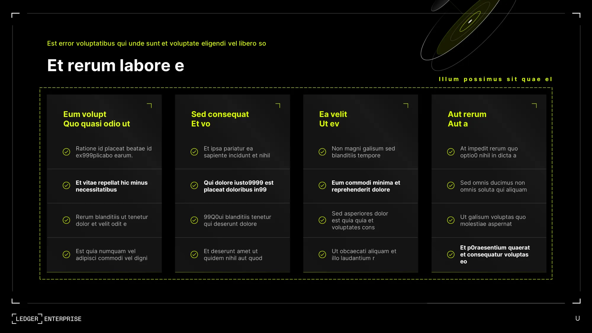 Présentation évènementielle réalisée pour Ledger par Slidor