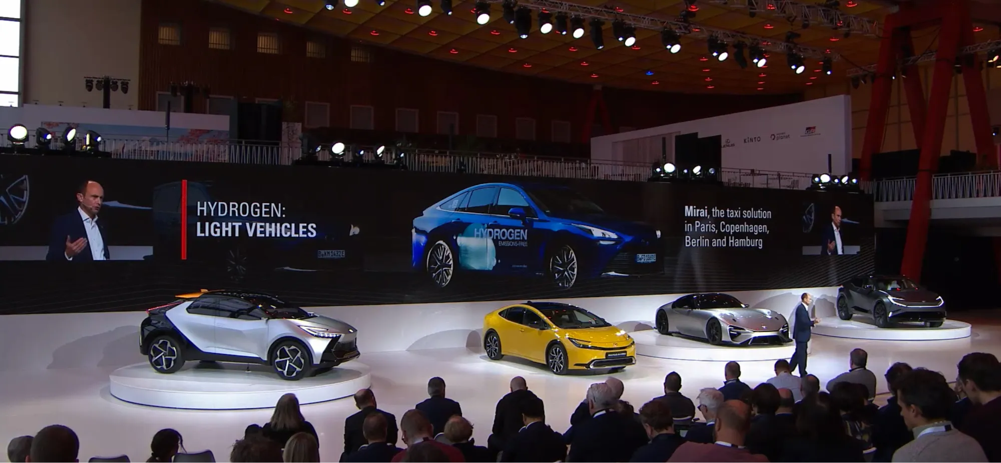 Présentation évènementielle réalisée pour Toyota par Slidor