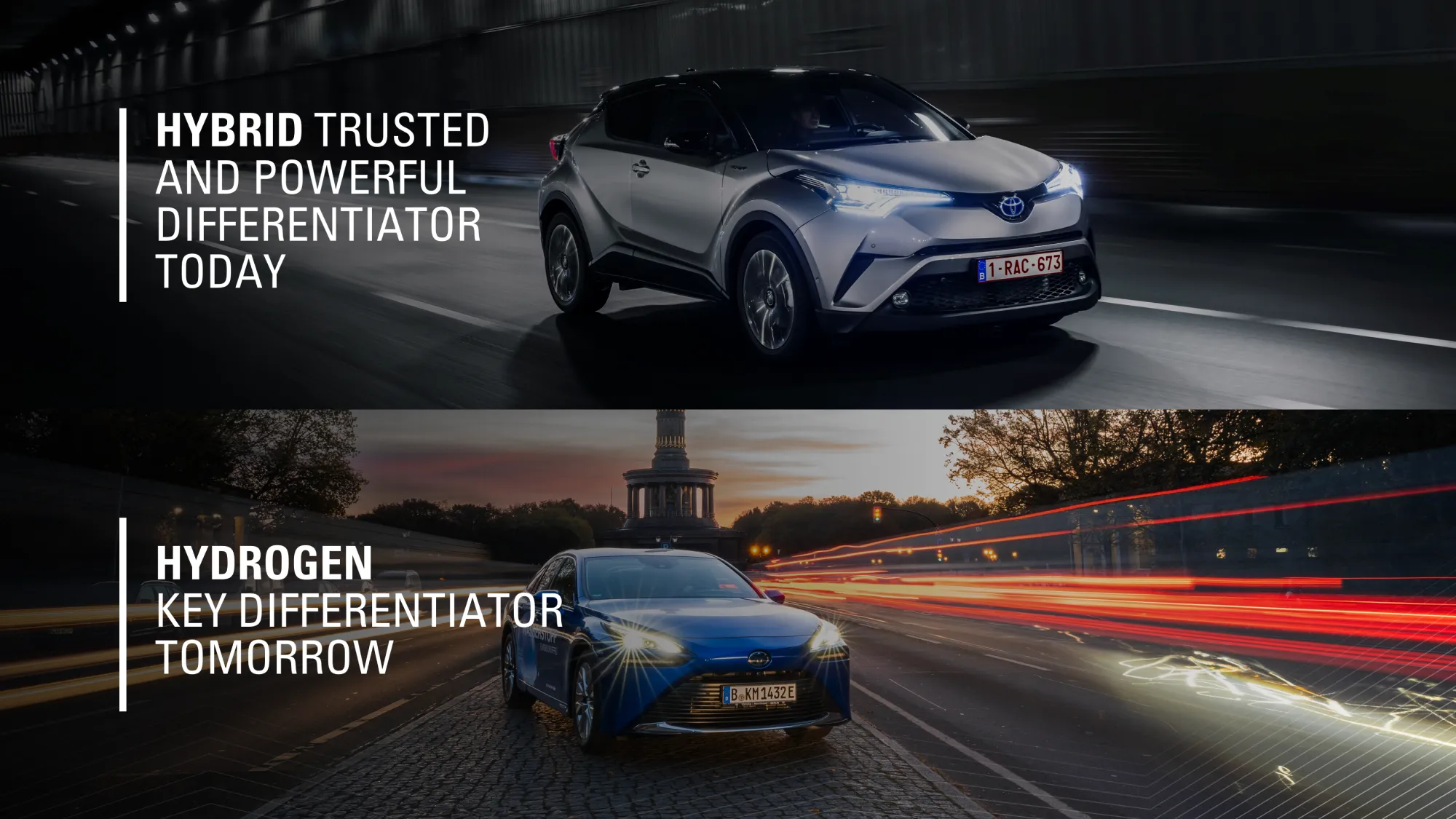 Présentation évènementielle réalisée pour Toyota par Slidor