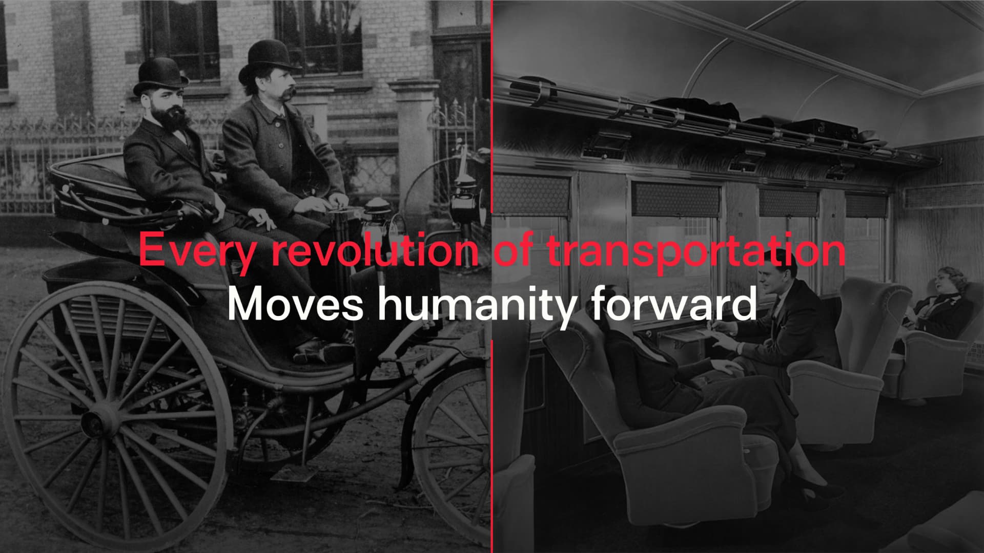 Présentation corporate réalisée pour Hyperloop Transportation Technologies par Slidor