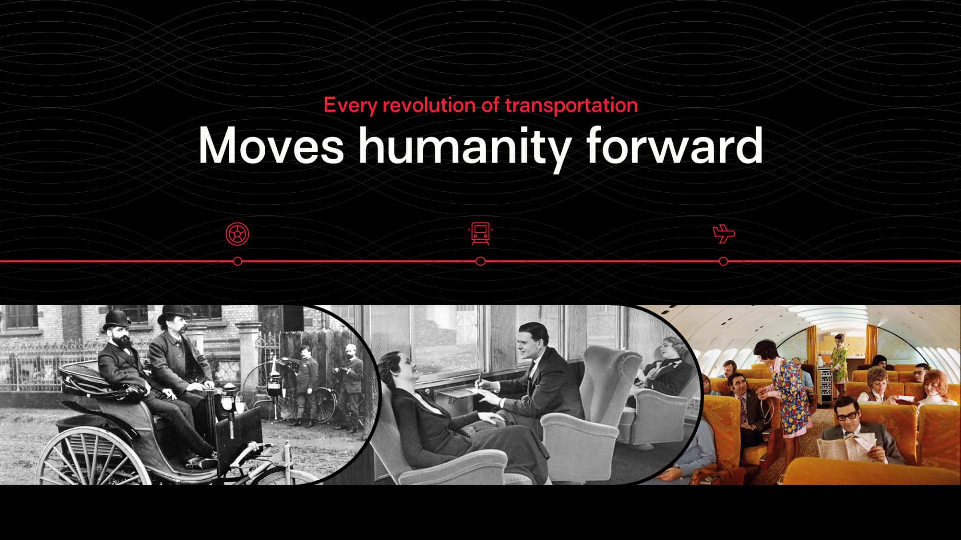 Présentation corporate réalisée pour Hyperloop Transportation Technologies par Slidor