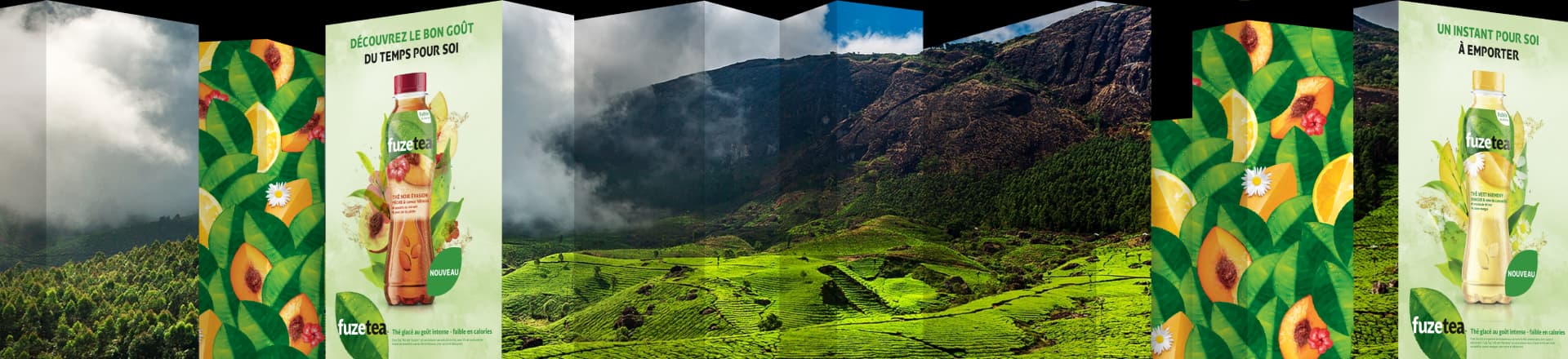 Présentation évènementielle réalisée pour le plan des marques Coca-Cola par Slidor