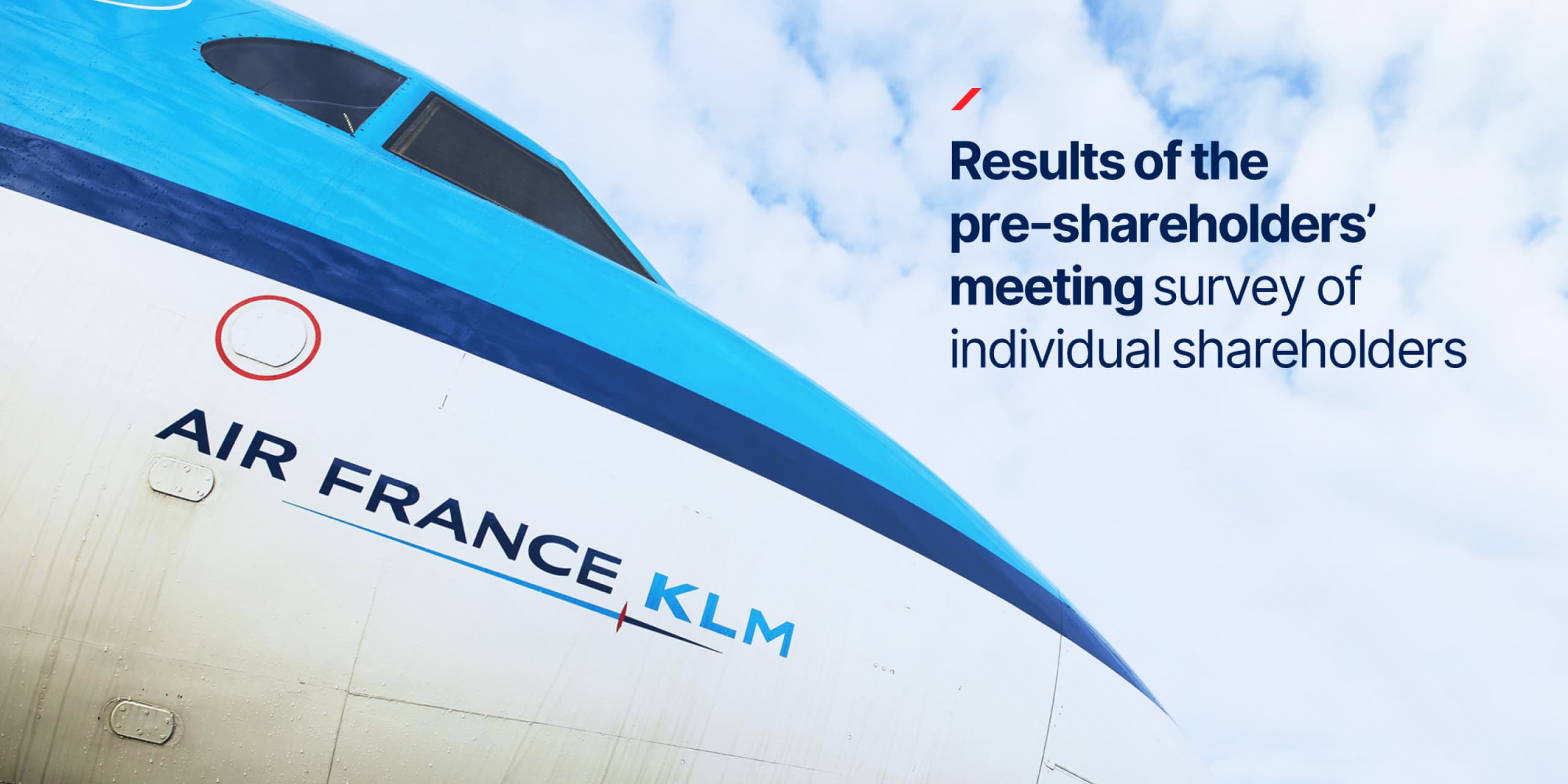 Présentation financière réalisée pour Air France par Slidor