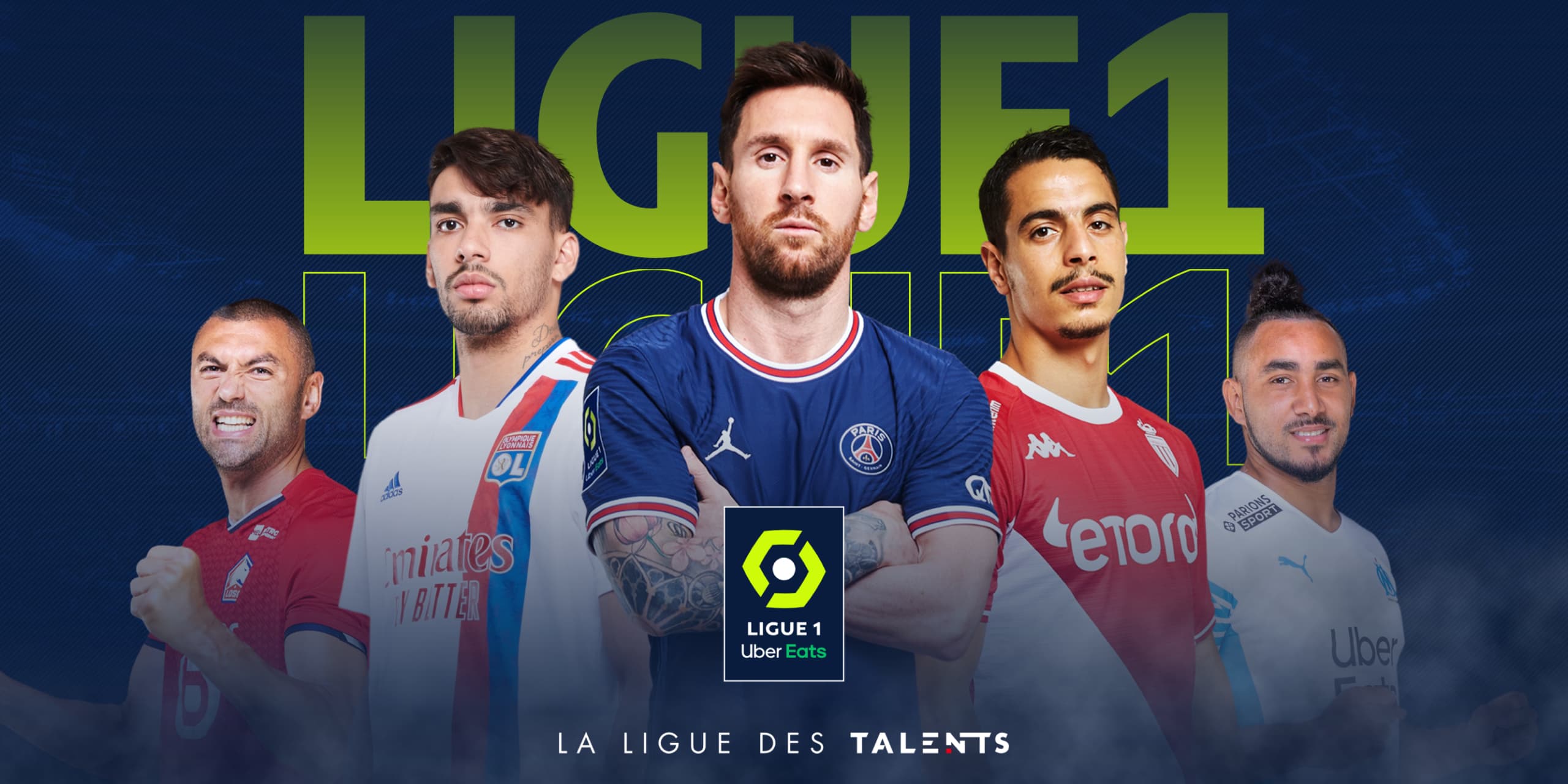 Présentation commerciale réalisée pour la ligue de football professionnel par Slidor