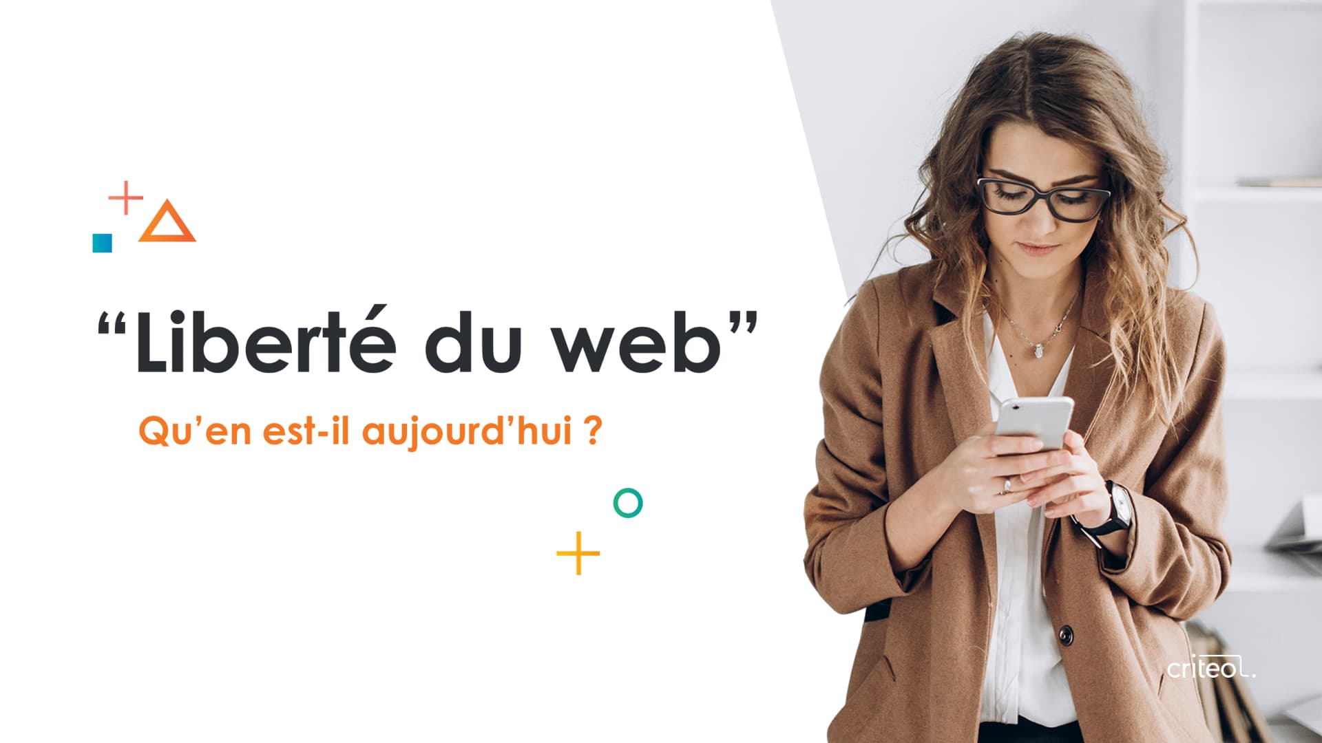 Présentation commerciale réalisée pour Criteo par Slidor