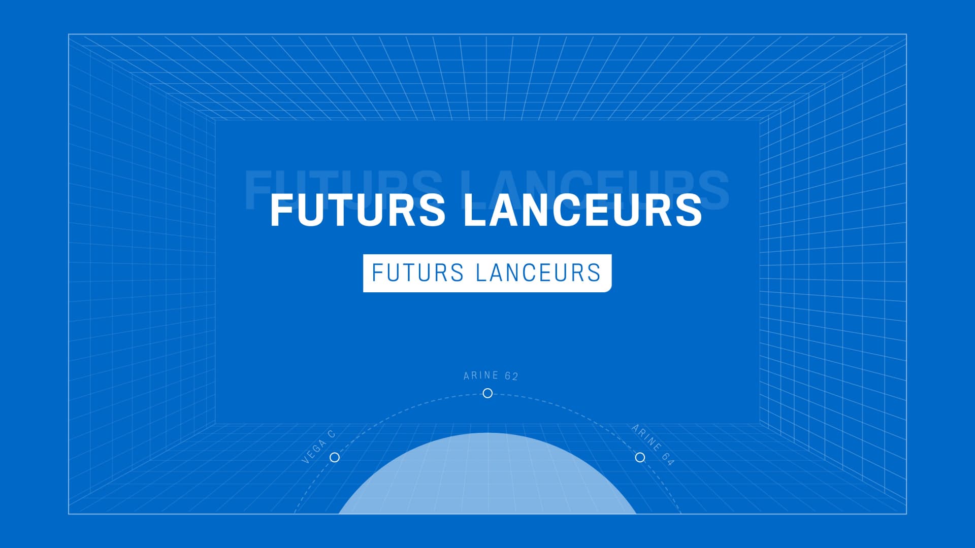 Présentation corporate réalisée pour Ariane Espace par Slidor