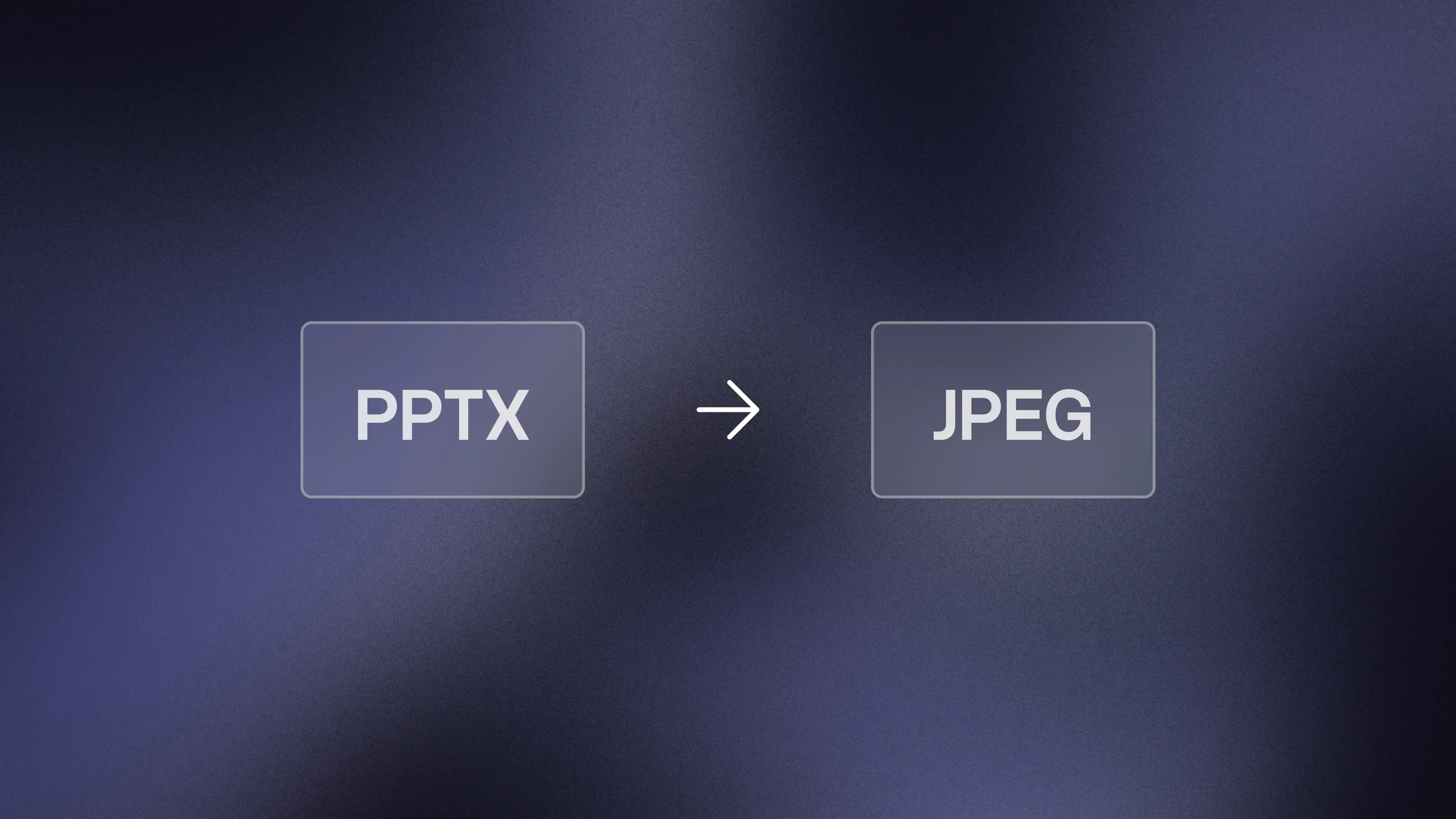 Schéma de conversion d'un fichier PowerPoint PPTX vers le format image JPEG