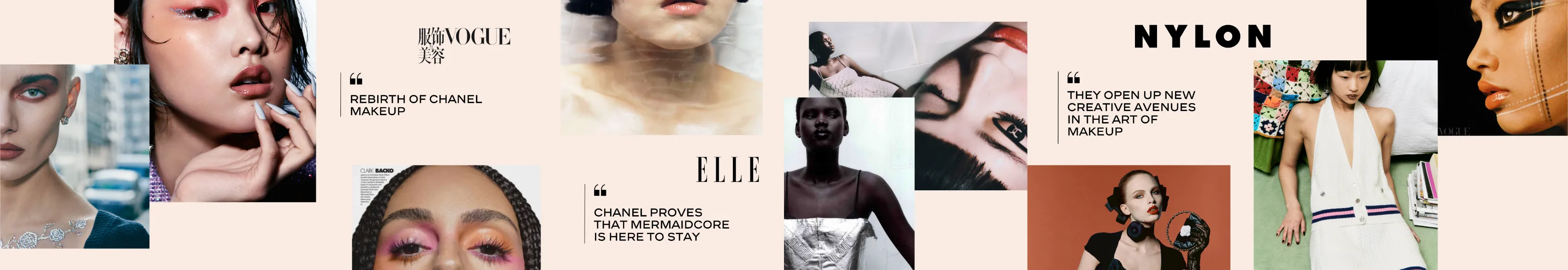 Slide de présentation des parfums et cosmétiques Chanel réalisée par Slidor